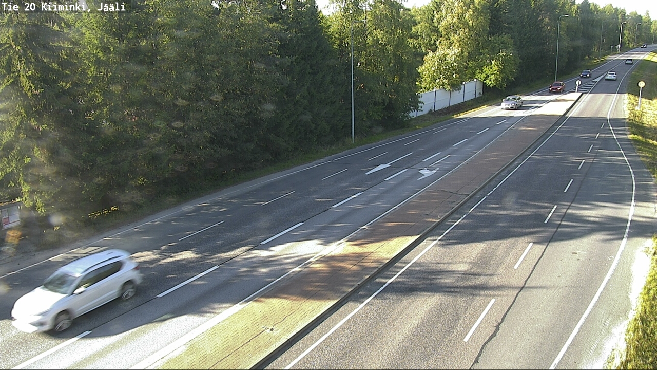 Weather Camera Image Väg 20 Uleåborg Kiiminki, Jääli, Oulu, Pohjois-Pohjanmaa