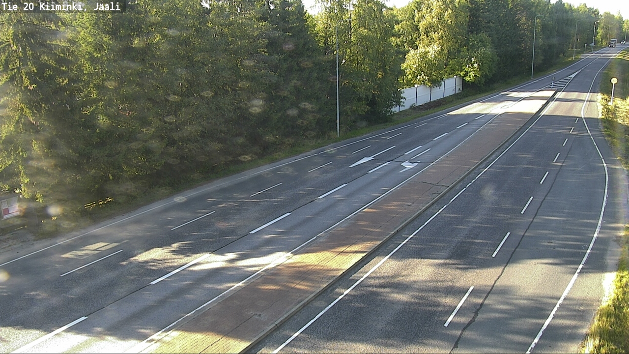 Weather Camera Image Väg 20 Uleåborg Kiiminki, Jääli, Oulu, Pohjois-Pohjanmaa