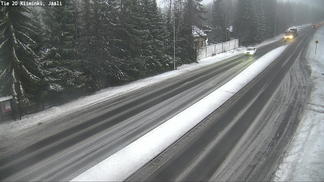 Weather Camera Image Road 20 Oulu Kiiminki, Jääli, Oulu, Pohjois-Pohjanmaa