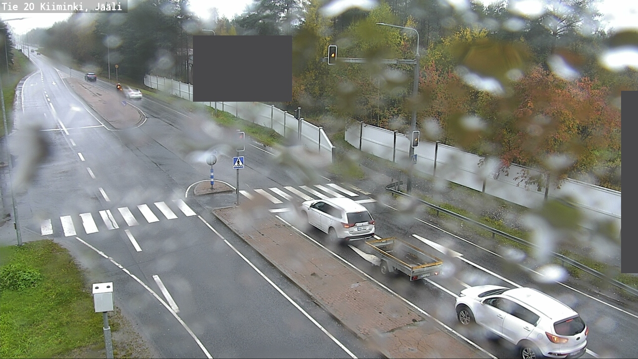 Weather Camera Image Väg 20 Uleåborg Kiiminki, Jääli, Oulu, Pohjois-Pohjanmaa