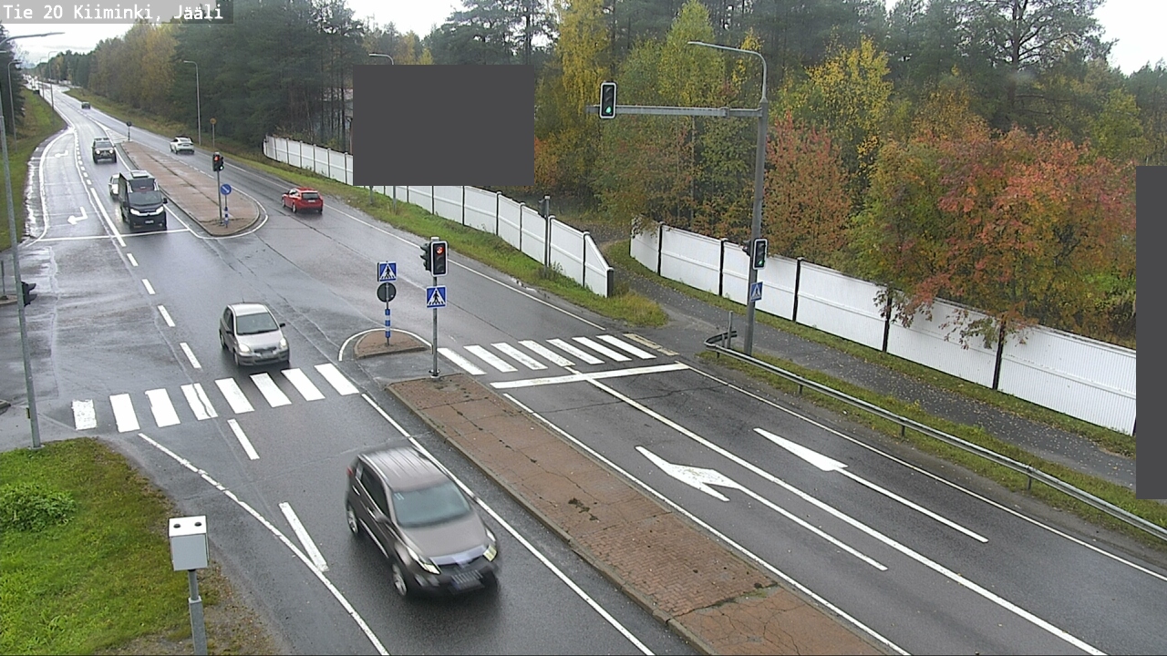 Weather Camera Image Väg 20 Uleåborg Kiiminki, Jääli, Oulu, Pohjois-Pohjanmaa