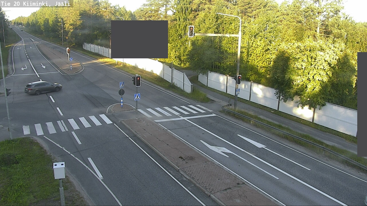 Weather Camera Image Road 20 Oulu Kiiminki, Jääli, Oulu, Pohjois-Pohjanmaa