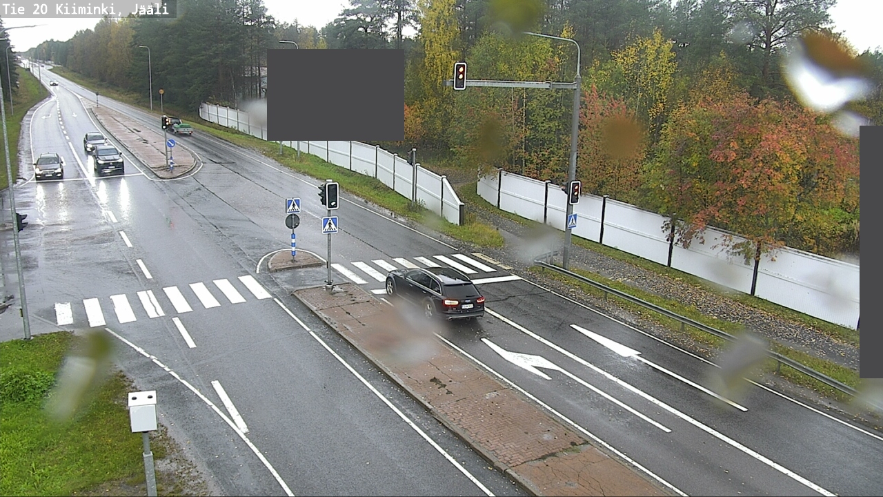 Weather Camera Image Väg 20 Uleåborg Kiiminki, Jääli, Oulu, Pohjois-Pohjanmaa