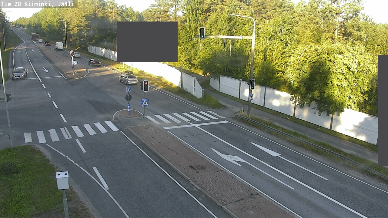 Weather Camera Image Road 20 Oulu Kiiminki, Jääli, Oulu, Pohjois-Pohjanmaa