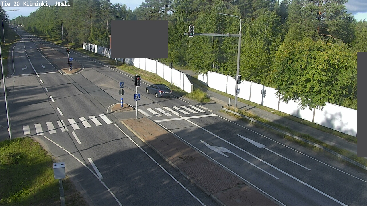 Weather Camera Image Väg 20 Uleåborg Kiiminki, Jääli, Oulu, Pohjois-Pohjanmaa
