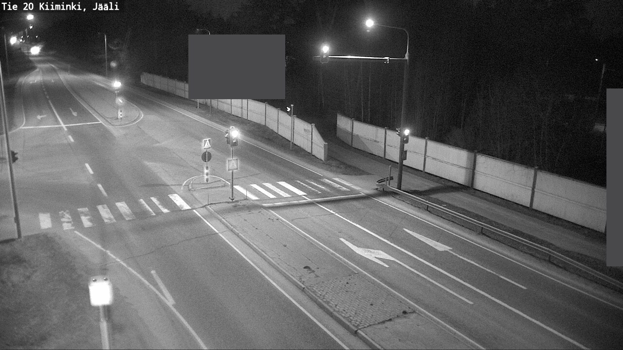 Weather Camera Image Road 20 Oulu Kiiminki, Jääli, Oulu, Pohjois-Pohjanmaa