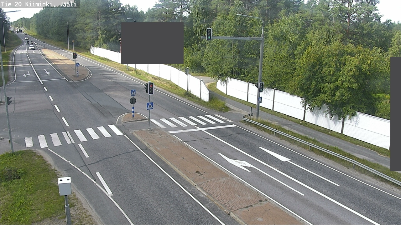 Weather Camera Image Väg 20 Uleåborg Kiiminki, Jääli, Oulu, Pohjois-Pohjanmaa