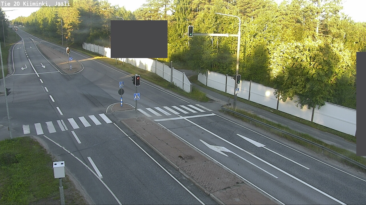Weather Camera Image Road 20 Oulu Kiiminki, Jääli, Oulu, Pohjois-Pohjanmaa
