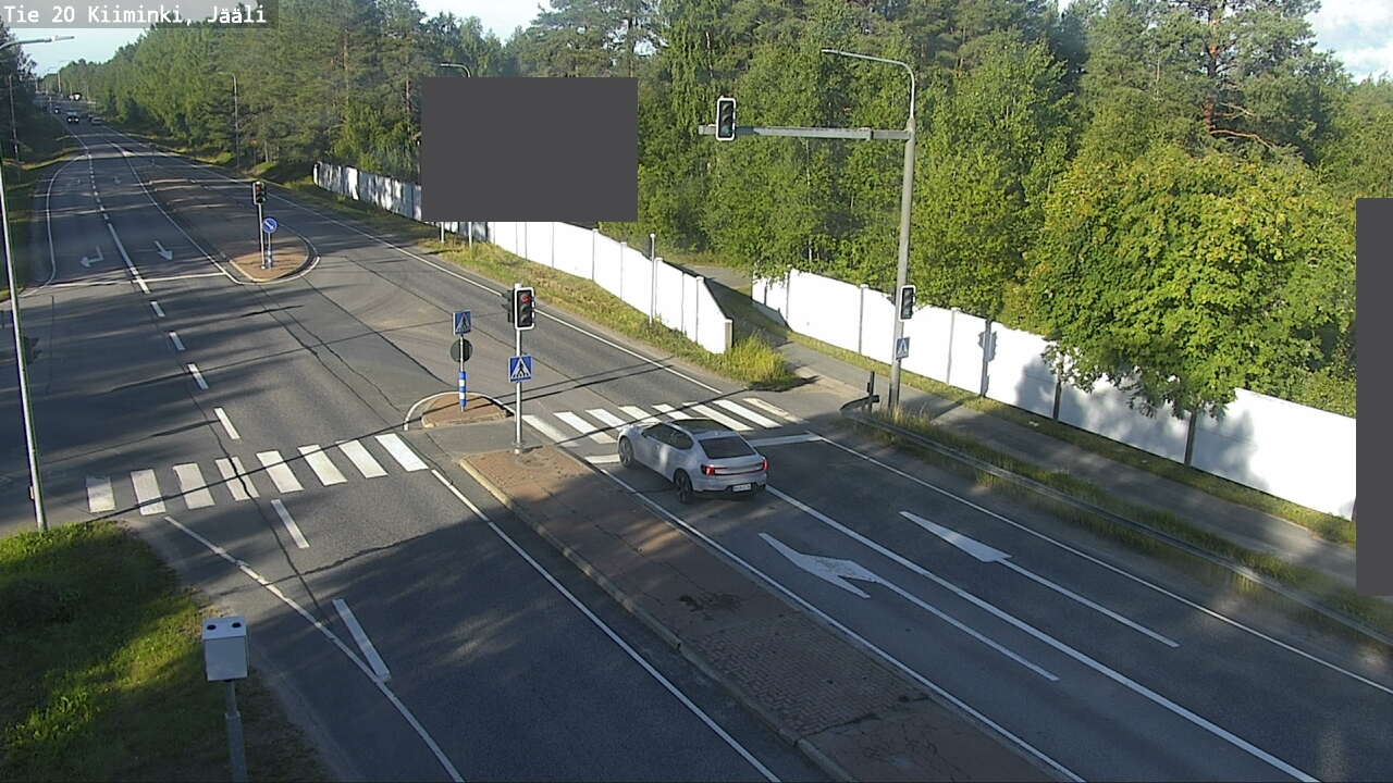 Weather Camera Image Road 20 Oulu Kiiminki, Jääli, Oulu, Pohjois-Pohjanmaa