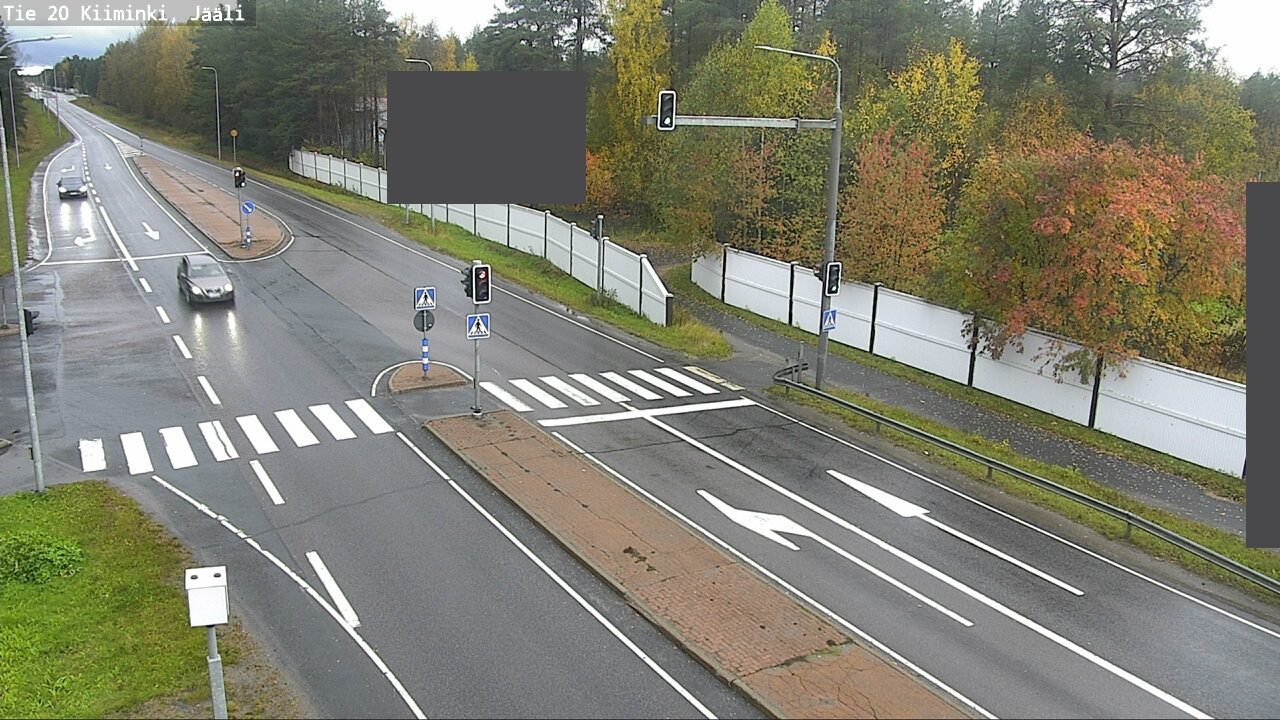 Weather Camera Image Väg 20 Uleåborg Kiiminki, Jääli, Oulu, Pohjois-Pohjanmaa