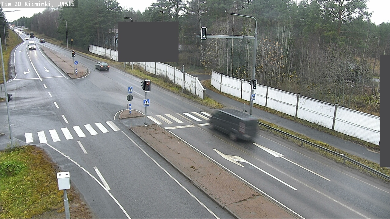 Weather Camera Image Road 20 Oulu Kiiminki, Jääli, Oulu, Pohjois-Pohjanmaa