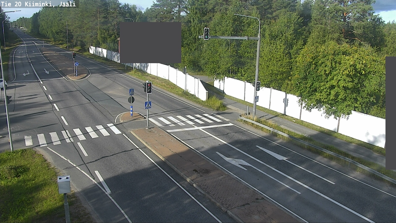 Weather Camera Image Väg 20 Uleåborg Kiiminki, Jääli, Oulu, Pohjois-Pohjanmaa