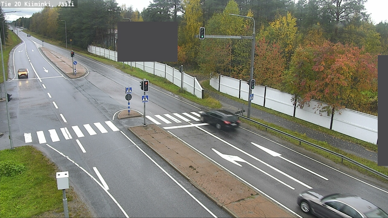 Weather Camera Image Väg 20 Uleåborg Kiiminki, Jääli, Oulu, Pohjois-Pohjanmaa