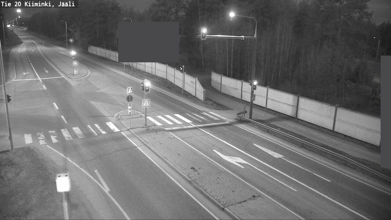 Weather Camera Image Road 20 Oulu Kiiminki, Jääli, Oulu, Pohjois-Pohjanmaa