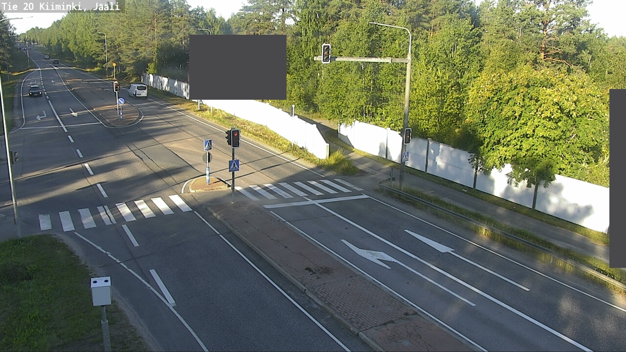 Weather Camera Image Road 20 Oulu Kiiminki, Jääli, Oulu, Pohjois-Pohjanmaa