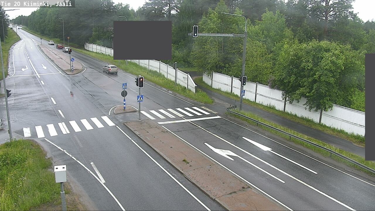 Weather Camera Image Road 20 Oulu Kiiminki, Jääli, Oulu, Pohjois-Pohjanmaa