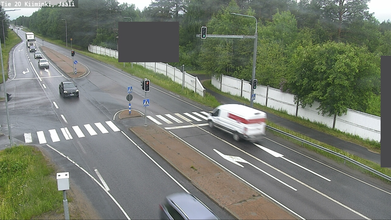 Weather Camera Image Road 20 Oulu Kiiminki, Jääli, Oulu, Pohjois-Pohjanmaa