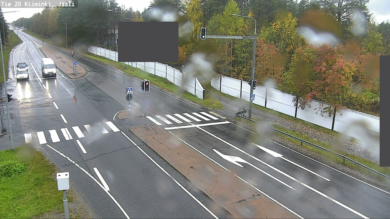Weather Camera Image Väg 20 Uleåborg Kiiminki, Jääli, Oulu, Pohjois-Pohjanmaa
