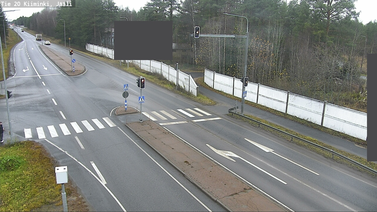 Weather Camera Image Road 20 Oulu Kiiminki, Jääli, Oulu, Pohjois-Pohjanmaa