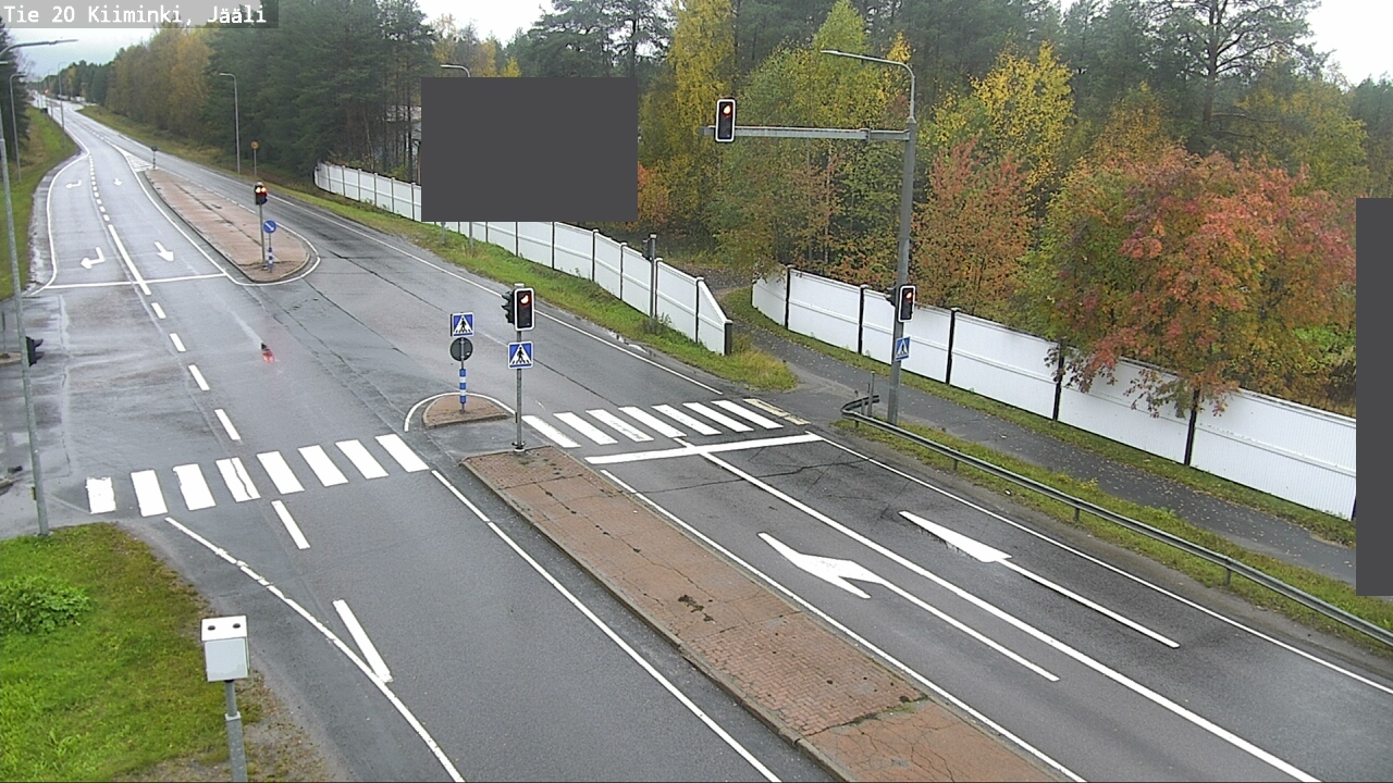 Weather Camera Image Road 20 Oulu Kiiminki, Jääli, Oulu, Pohjois-Pohjanmaa