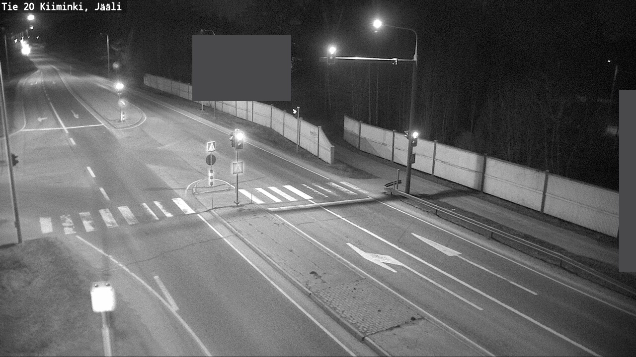 Weather Camera Image Road 20 Oulu Kiiminki, Jääli, Oulu, Pohjois-Pohjanmaa