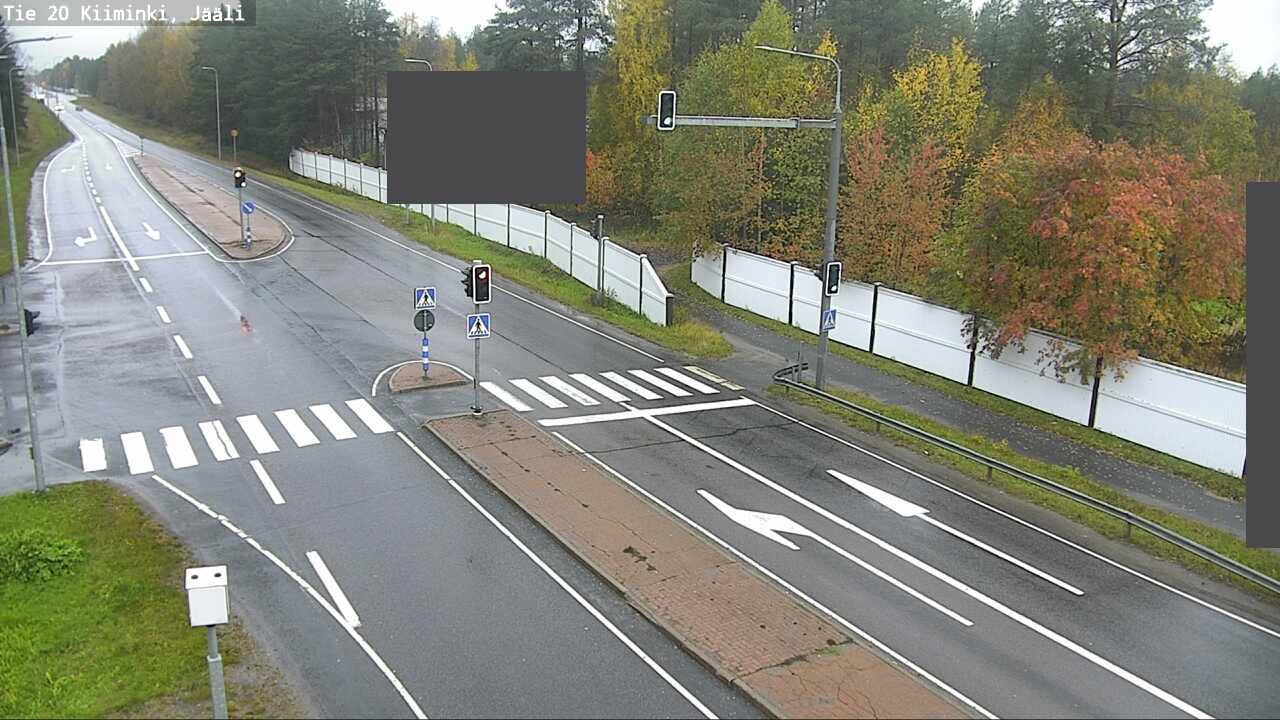Weather Camera Image Road 20 Oulu Kiiminki, Jääli, Oulu, Pohjois-Pohjanmaa
