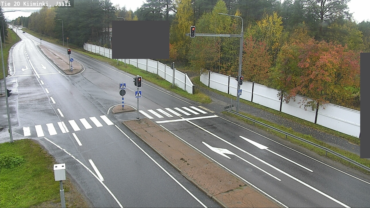 Weather Camera Image Väg 20 Uleåborg Kiiminki, Jääli, Oulu, Pohjois-Pohjanmaa