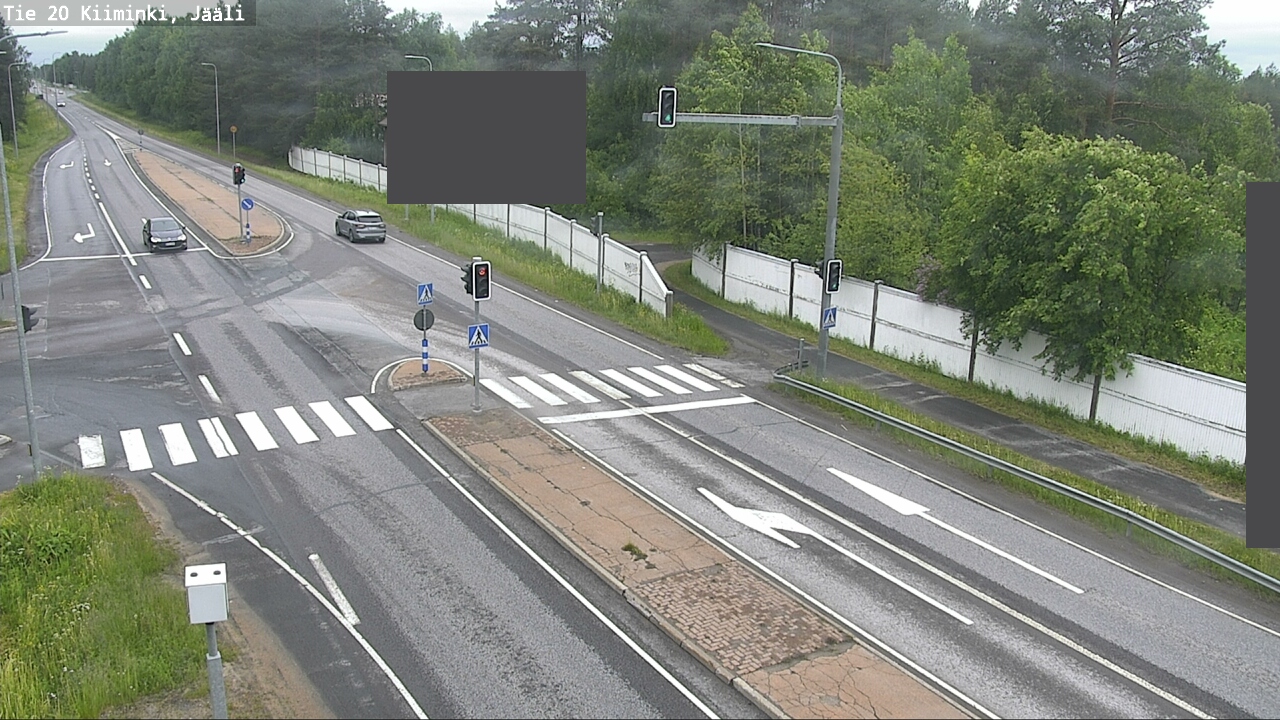 Weather Camera Image Väg 20 Uleåborg Kiiminki, Jääli, Oulu, Pohjois-Pohjanmaa
