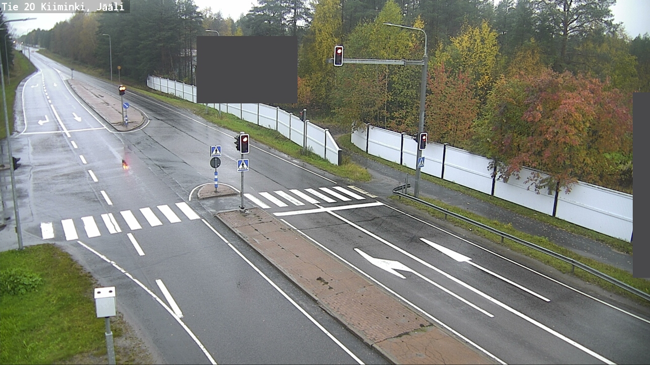 Weather Camera Image Road 20 Oulu Kiiminki, Jääli, Oulu, Pohjois-Pohjanmaa