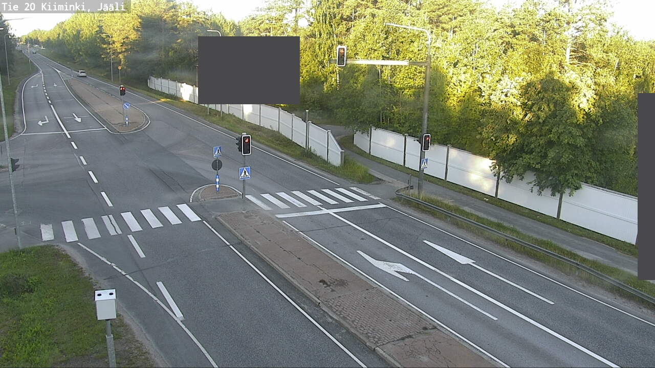 Weather Camera Image Road 20 Oulu Kiiminki, Jääli, Oulu, Pohjois-Pohjanmaa