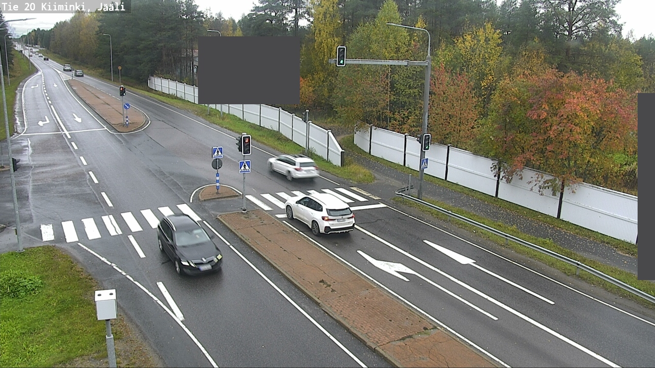 Weather Camera Image Väg 20 Uleåborg Kiiminki, Jääli, Oulu, Pohjois-Pohjanmaa