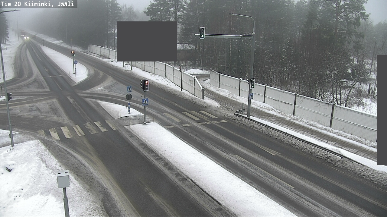 Weather Camera Image Road 20 Oulu Kiiminki, Jääli, Oulu, Pohjois-Pohjanmaa