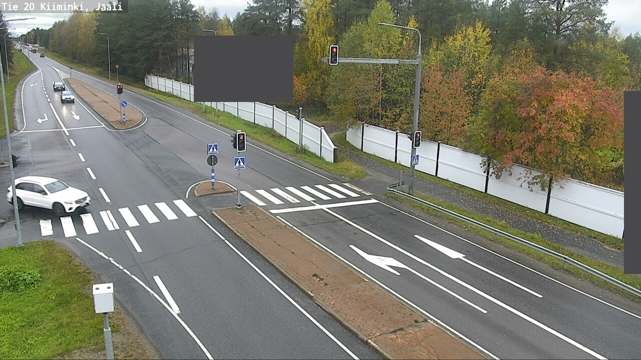 Weather Camera Image Väg 20 Uleåborg Kiiminki, Jääli, Oulu, Pohjois-Pohjanmaa