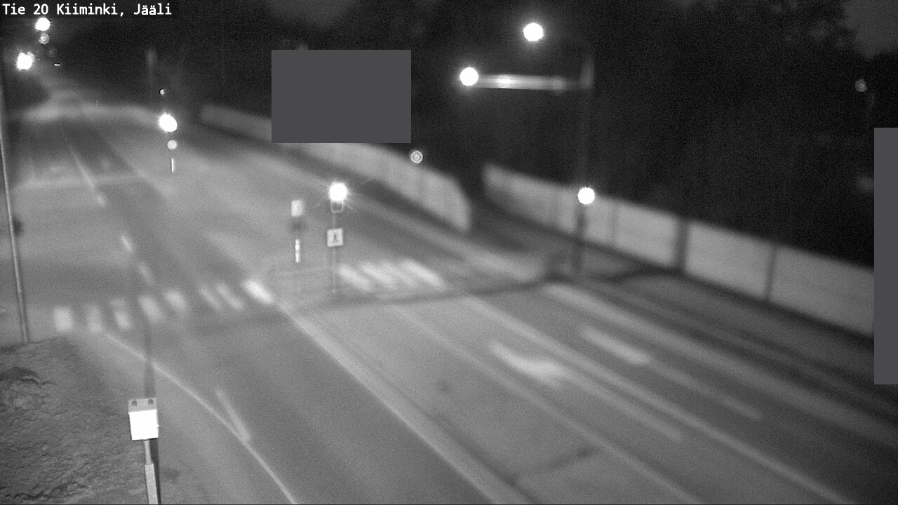 Weather Camera Image Road 20 Oulu Kiiminki, Jääli, Oulu, Pohjois-Pohjanmaa