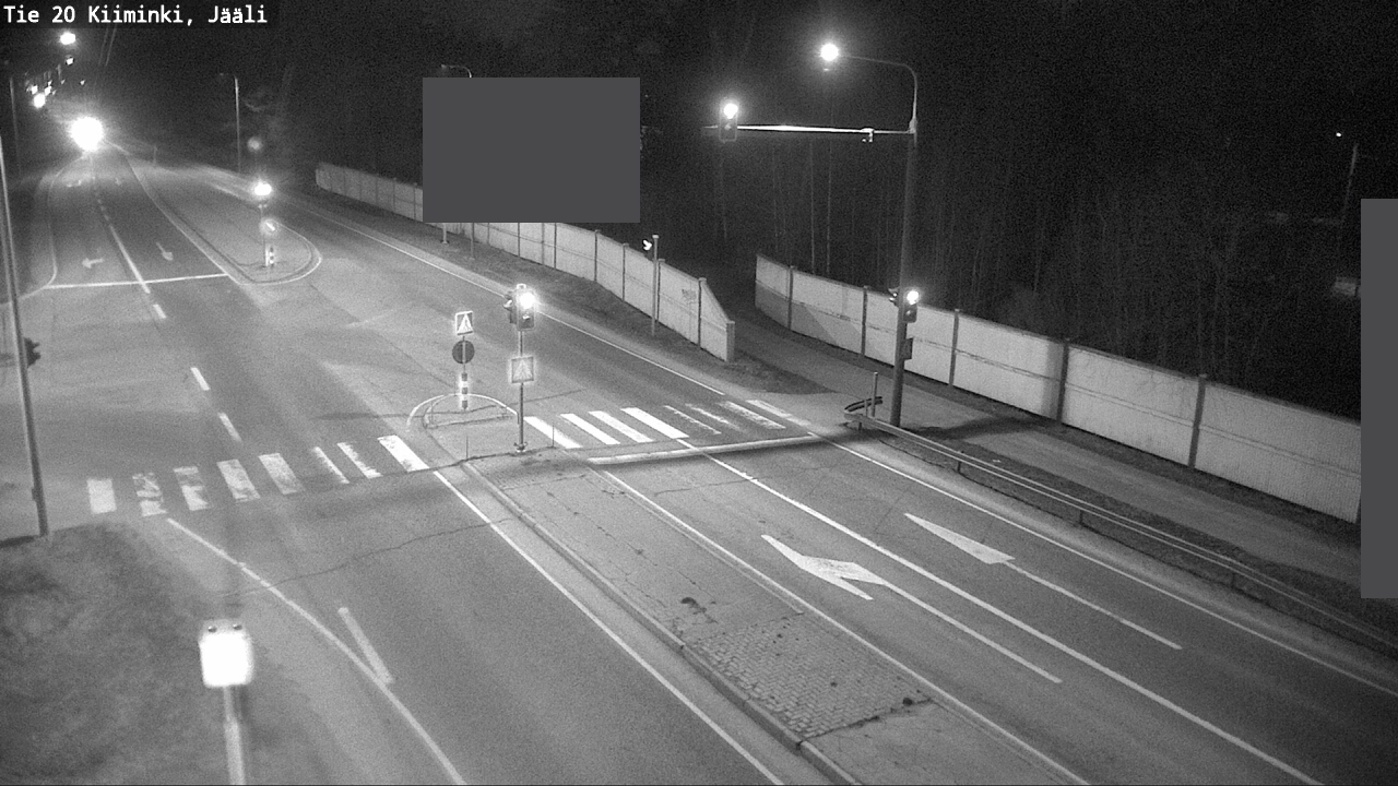 Weather Camera Image Road 20 Oulu Kiiminki, Jääli, Oulu, Pohjois-Pohjanmaa