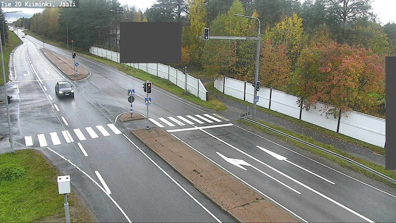 Weather Camera Image Väg 20 Uleåborg Kiiminki, Jääli, Oulu, Pohjois-Pohjanmaa