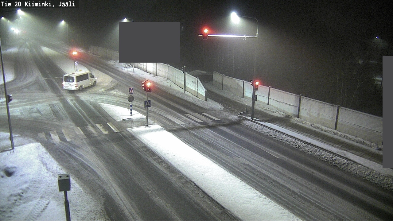 Weather Camera Image Road 20 Oulu Kiiminki, Jääli, Oulu, Pohjois-Pohjanmaa
