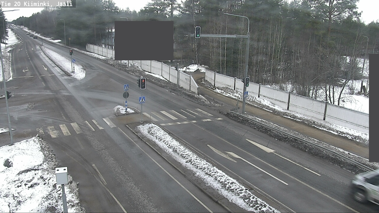 Weather Camera Image Road 20 Oulu Kiiminki, Jääli, Oulu, Pohjois-Pohjanmaa