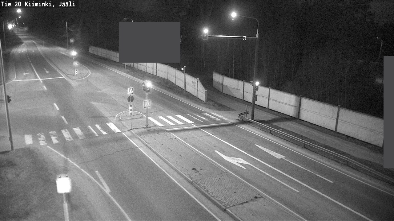 Weather Camera Image Road 20 Oulu Kiiminki, Jääli, Oulu, Pohjois-Pohjanmaa