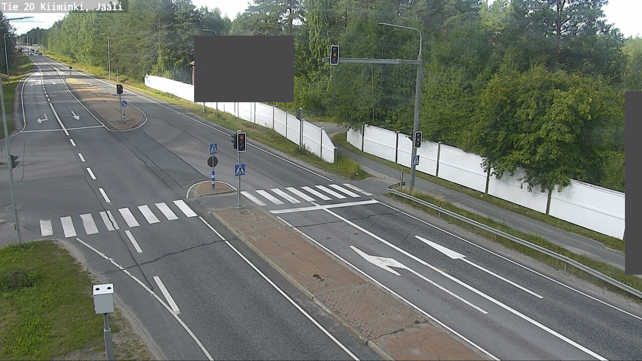 Weather Camera Image Väg 20 Uleåborg Kiiminki, Jääli, Oulu, Pohjois-Pohjanmaa