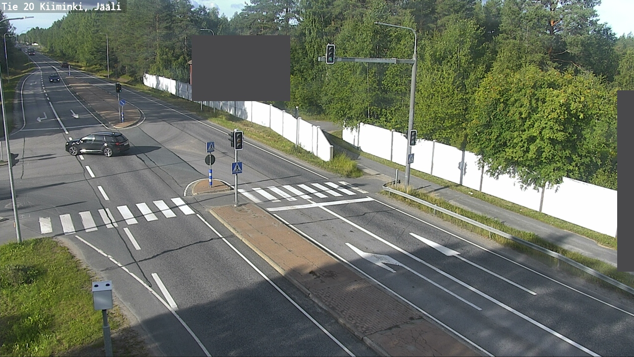 Weather Camera Image Väg 20 Uleåborg Kiiminki, Jääli, Oulu, Pohjois-Pohjanmaa