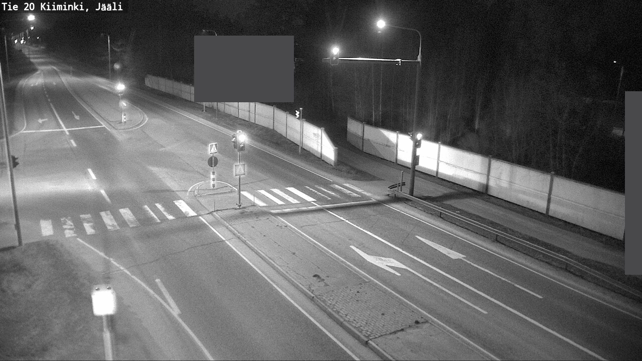 Weather Camera Image Road 20 Oulu Kiiminki, Jääli, Oulu, Pohjois-Pohjanmaa