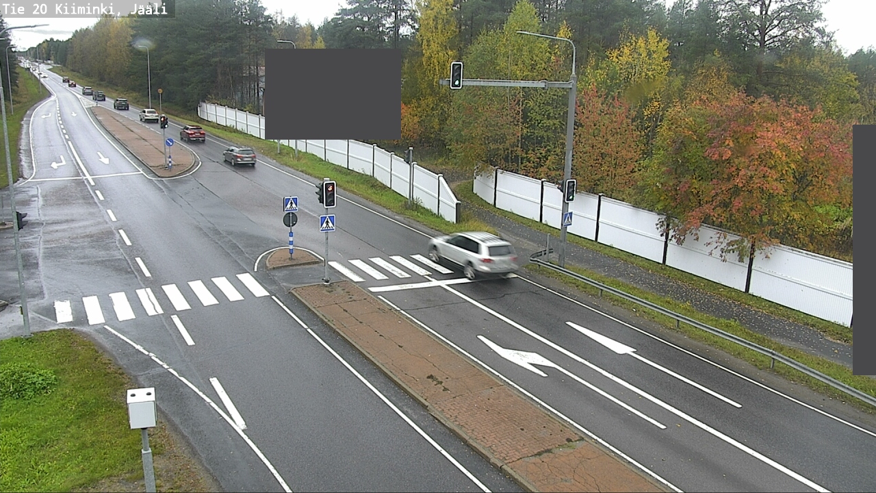 Weather Camera Image Väg 20 Uleåborg Kiiminki, Jääli, Oulu, Pohjois-Pohjanmaa
