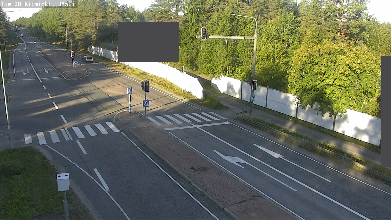 Weather Camera Image Road 20 Oulu Kiiminki, Jääli, Oulu, Pohjois-Pohjanmaa