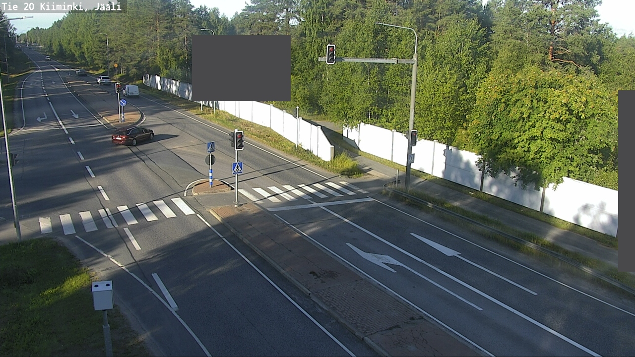 Weather Camera Image Road 20 Oulu Kiiminki, Jääli, Oulu, Pohjois-Pohjanmaa