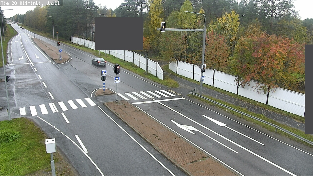 Weather Camera Image Väg 20 Uleåborg Kiiminki, Jääli, Oulu, Pohjois-Pohjanmaa