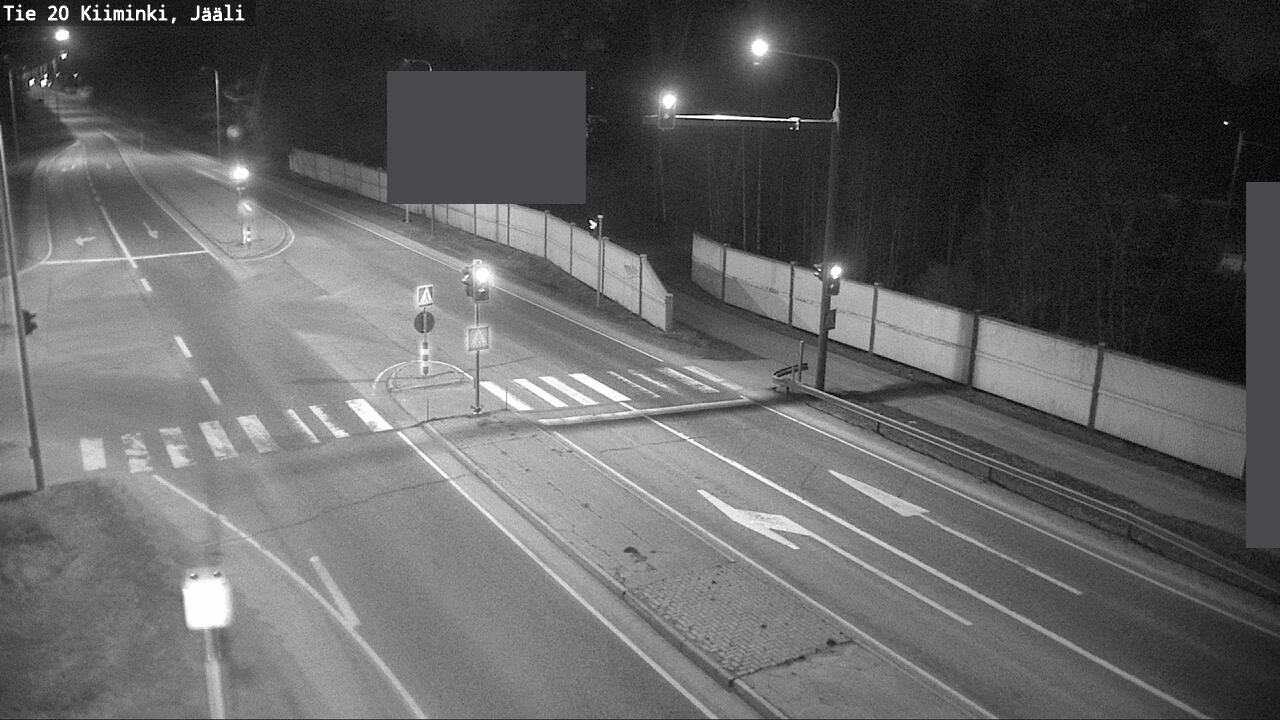 Weather Camera Image Road 20 Oulu Kiiminki, Jääli, Oulu, Pohjois-Pohjanmaa