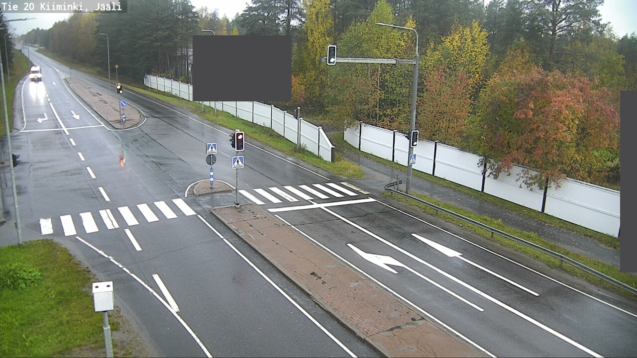 Weather Camera Image Road 20 Oulu Kiiminki, Jääli, Oulu, Pohjois-Pohjanmaa