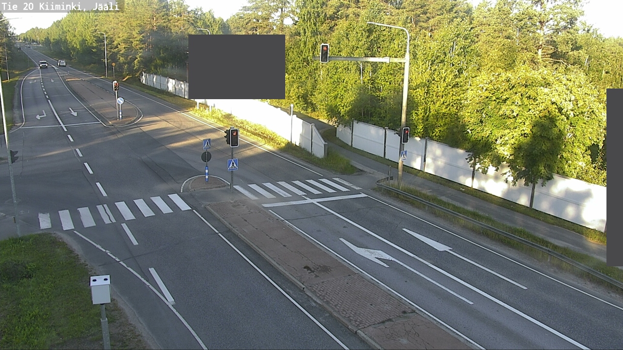 Weather Camera Image Road 20 Oulu Kiiminki, Jääli, Oulu, Pohjois-Pohjanmaa