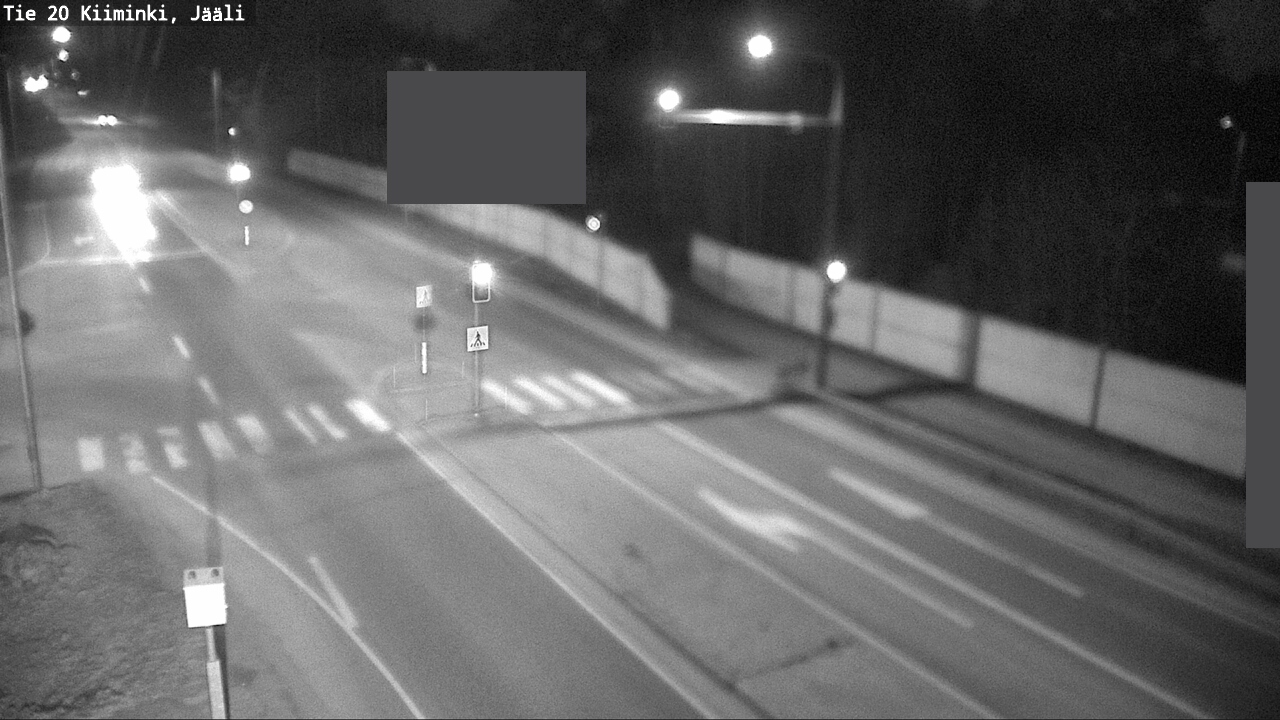 Weather Camera Image Road 20 Oulu Kiiminki, Jääli, Oulu, Pohjois-Pohjanmaa